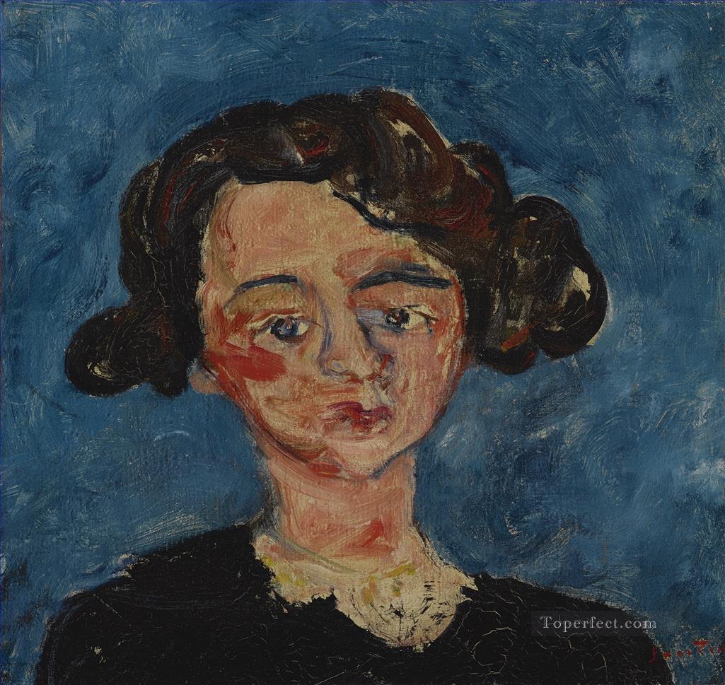mujer cabeza Chaim Soutine Expresionismo Pintura al óleo